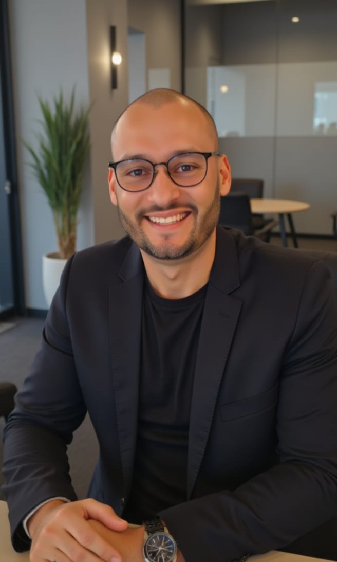 Guilherme Vilalva no escritório